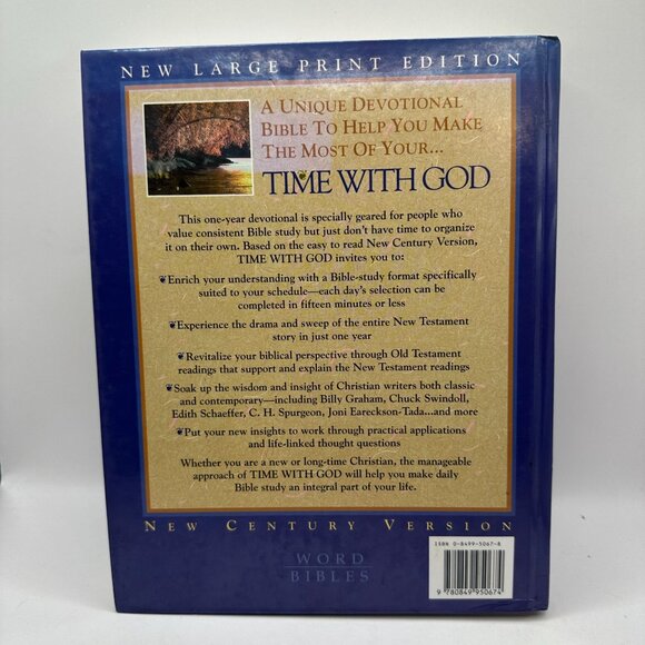 Time with God: Personal Journal Large Print Edition A One Year Devotional - Picture 3 of 6